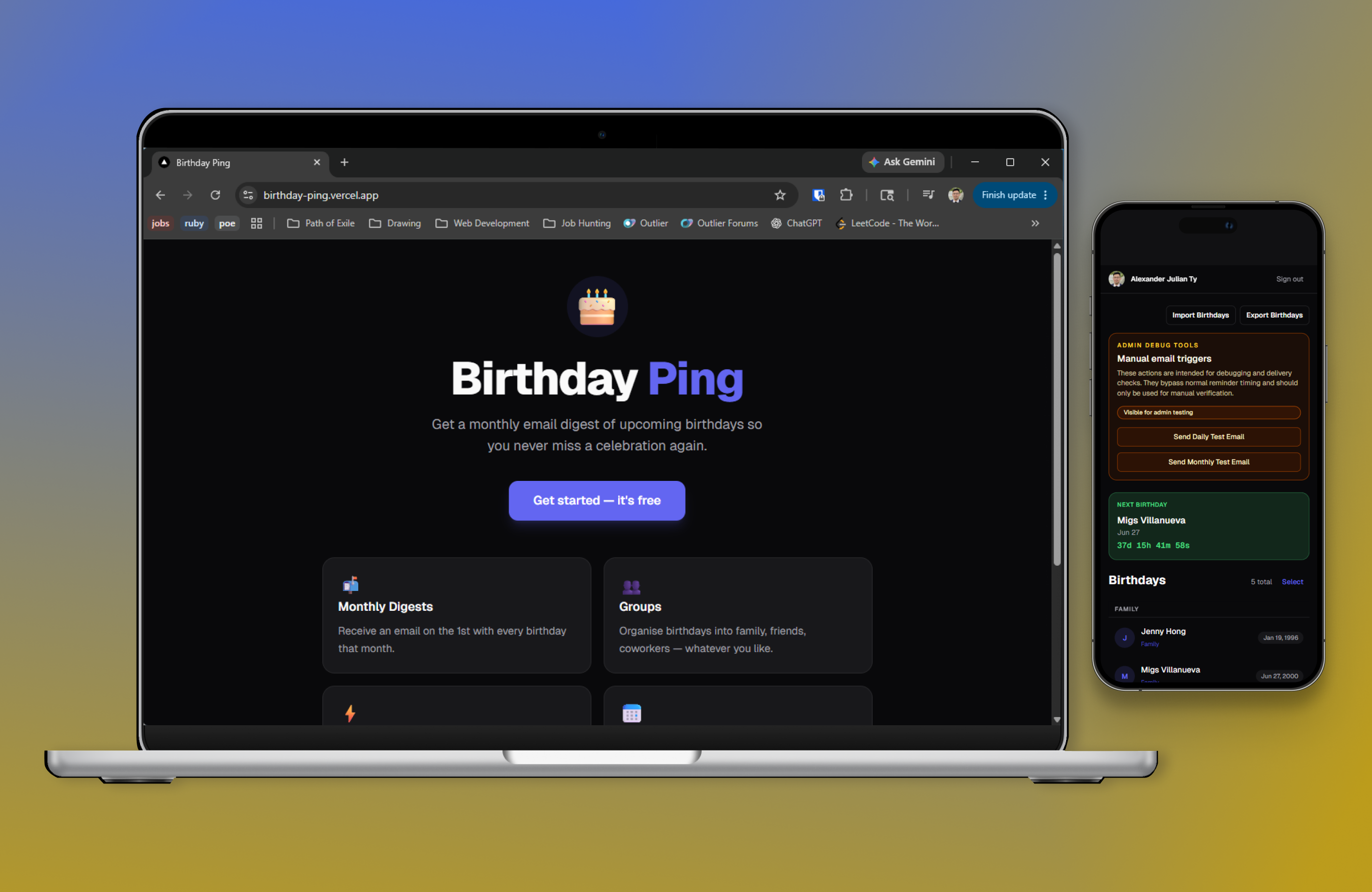 birthday-ping
